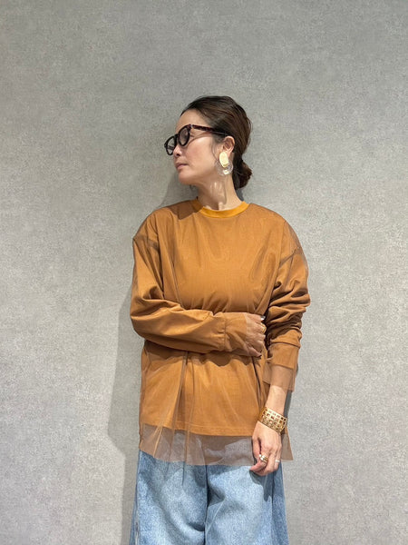 TULLE DOCKING PULLOVER
