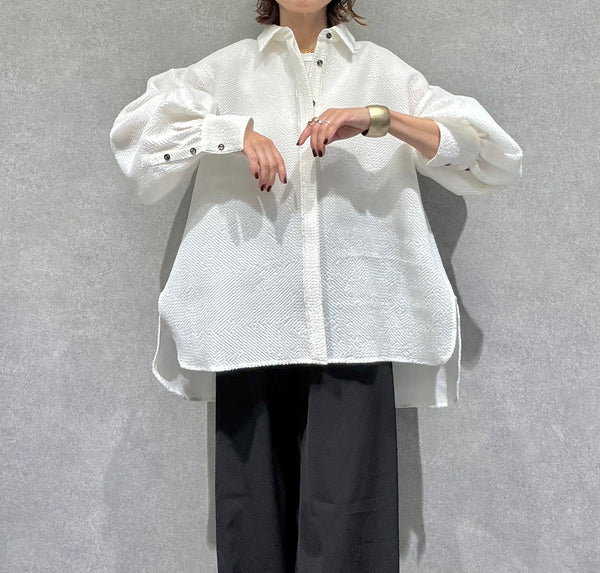 SHEER JACQUARD SHIRTS