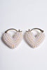 PAVE HEART PIERCE