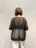 RAGLAN TULLE PULLOVER