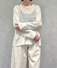 RAGLAN TULLE PULLOVER