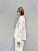 RAGLAN TULLE PULLOVER
