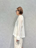 RAGLAN TULLE PULLOVER