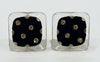 DOT SQUARE EARRING
