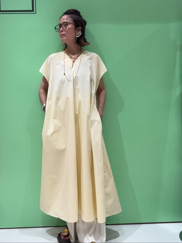 V NECK TENT LINE ONEPIECE