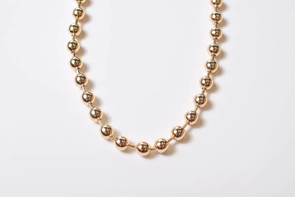 BIG BALL CHAIN NECKLACE