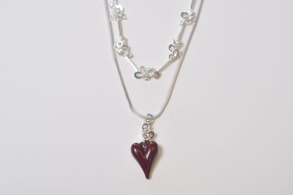 THIN HEART NECKLACE