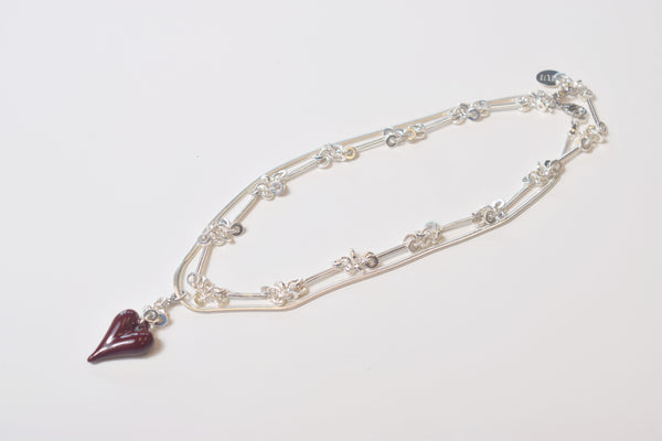 THIN HEART NECKLACE