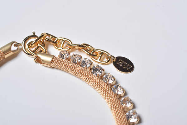 BIJOU MESH NECKLACE