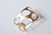 HOLLOW OVAL BANGLE