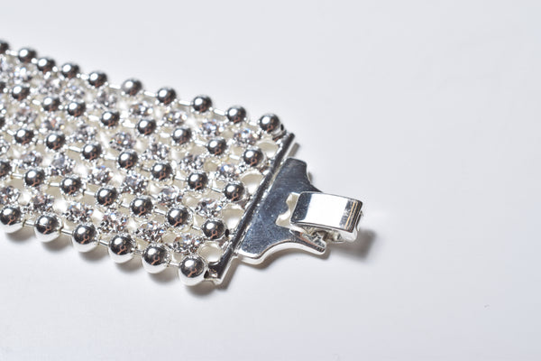 BALL STONE WIDE BRACELET