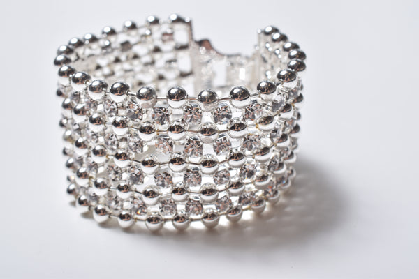 BALL STONE WIDE BRACELET