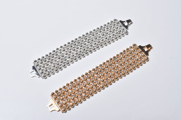 BALL STONE WIDE BRACELET
