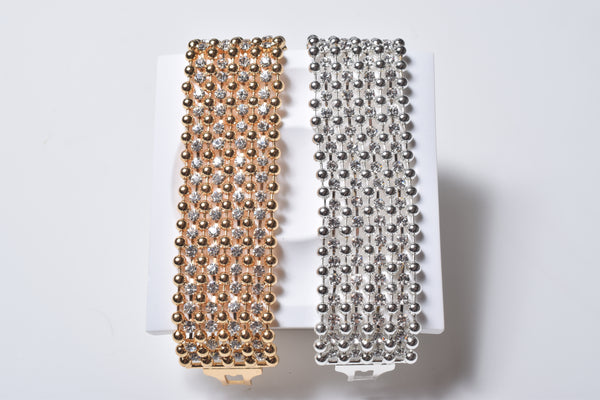 BALL STONE WIDE BRACELET