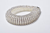 RHINESTONE WIDE BRACELET