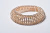 RHINESTONE WIDE BRACELET
