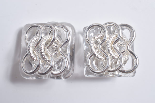 FRINGE PEARL MINI EARRING/PIERCE