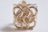 FRINGE PEARL MINI EARRING/PIERCE