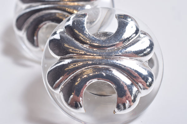 LILY CLEAR EARRING/PIERCE