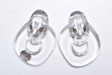 ORVAL CLEAR EARRING