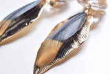 FEATHER 2 EARRING