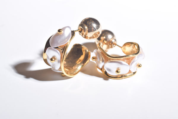 HOOP PEARL PIERCE