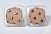 DOT SQUARE EARRING