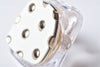 DOT SQUARE EARRING