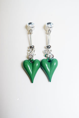 THIN HEART EARRING/PIERRCE