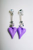 THIN HEART EARRING/PIERRCE