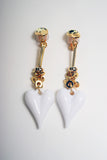 THIN HEART EARRING/PIERRCE