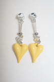 THIN HEART EARRING/PIERRCE