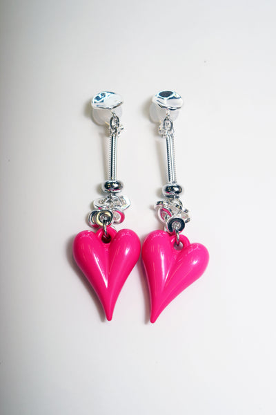 THIN HEART EARRING/PIERRCE