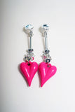 THIN HEART EARRING/PIERRCE