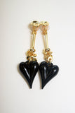 THIN HEART EARRING/PIERRCE