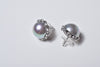 CHAIN PEARL M  EARRING/PIERCE