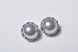 CHAIN PEARL M  EARRING/PIERCE