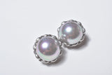 CHAIN PEARL M  EARRING/PIERCE