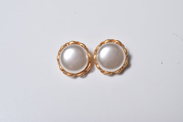 CHAIN PEARL L  EARRING