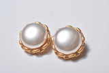 CHAIN PEARL L  EARRING
