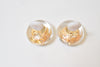 EMBLEM CLEAR EARRING/PIERCE