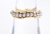 PEARL BEADS DEFORMATED RING