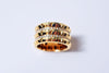 GEOMETRIC STONE RING