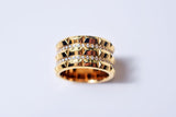 GEOMETRIC STONE RING