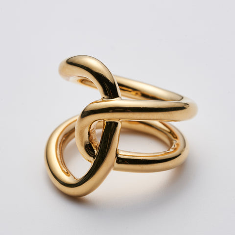 CROSS WINDING RING