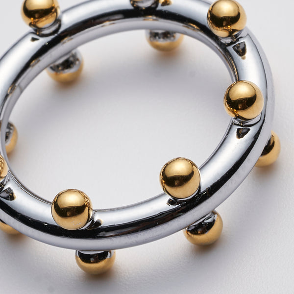 GOLD BEADS RING