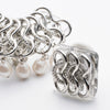 FRINGE PEARL EARRING