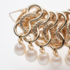 FRINGE PEARL EARRING
