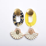 ORVAL RATTAN EARRING