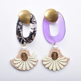 ORVAL RATTAN EARRING